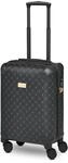 Lazarotti Kleiner Kabinen-Koffer|Cabin-Trolley 38 x 22 x 55 cm | leichtes hybrides