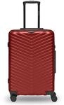 REDOLZ Ultraleicht Hartschalen Check-in Koffer | Mittelgro&szlig;er Trolley Shiny