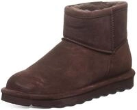 BEARPAW Damen AlyssaStiefelette | Bequeme Stiefeletten, l&auml;ssige Winterschuhe f&uuml;r