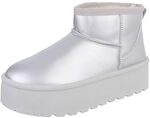 Ital Design Damenschuhe Stiefeletten Plateaustiefeletten, LX23-001-, Kunstleder,