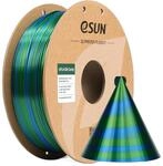 eSUN Silk Candy PLA Filament 1.75mm, Silky Multicolored 3D Drucker Filament PLA,