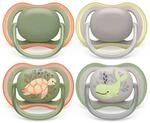 Philips AVENT ultra air Schnuller - 4er Pack, BPA-freier, atmungsaktiver Schnuller