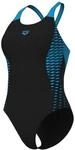 Arena Openings Damen Badeanzug, Black/Turquoise, 38