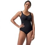 Speedo Damen SD8-00307010069 Badeanzug, Schwarz, 38