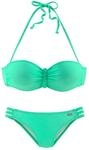 Buffalo Damen B&uuml;gel-Bandeau-Bikini geflochtene Details, wattierte Cups,...