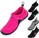 BESTIF Badeschuhe Herren Damen | Schwimmschuhe Neopren Wasserschuhe Kordelzug 