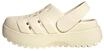 adidas Damen ADILETTE PLATFORM CLOG, Wonder White/Wonder White/Wonder White, 38 EU