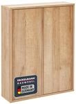 FACKELMANN Finn H&auml;ngeschrank 60 cm, Braun hell &ndash; Eleganter Schrank in...