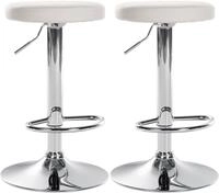 CLP 2er Set Barhocker Ponte Kunstleder I Drehbarer Thekenhocker I...