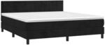 vidaXL Boxspringbett mit Matratze LED Doppelbett Polsterbett Bett Bettrahmen