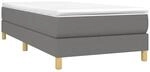 vidaXL Boxspringbettgestell, Polsterbett Bett f&uuml;r Schlafzimmer, Bettrahmen mit