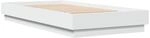 vidaXL Bettgestell, Bett f&uuml;r Schlafzimmer, Bettrahmen mit Lattenrost, Einzelbett