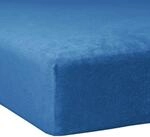 TRAUMSCHLAF Flausch Frottee Spannbettlaken &ndash; kuschelig weich &ndash; elastisch,