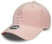 New Era 9Forty Damen Cap - Velour Los Angeles Dodgers rosa