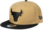 New Era 9Fifty Snapback Cap - Metal Badge Chicago Bulls tan