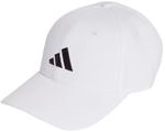 adidas Unisex Baseball Cotton New Logo Hat, White/Black, XXS-XS