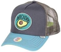 Djinns - Food - Trucker Cap Meshcap Hat Kappe M&uuml;tze Caps (One Size, Avocado (Navy))