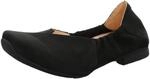 Think! Damen Gaudi chromfrei gegerbte nachhaltige Halbschuhe, SCHWARZ 0000