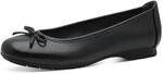 Jana Damen Ballerinas mit Schleife Vegan