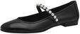 Tamaris Ballerina Damen Elegant schwarz,EU 40