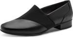 Jana Damen Slipper mit Blockabsatz Vegan, Schwarz (Black), 37 EU