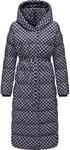Ragwear Damen Wintermantel Warmer atmungsaktiver und wasserdichter Steppmantel lang