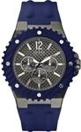 Guess Herren-Armbanduhr Analog Quarz Plastik W11619G2