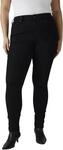 Levi's Damen Jeanshose 721 mit Stretch-Anteil, Skinny Fit, Schwarz (Midnight Gaze),
