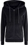 OXMO OXNicky Damen Sweatjacke Kapuzenjacke Hoodie mit Kapuze K&auml;ngurutasche