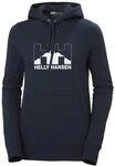Helly Hansen Damen W Nord Graphic Pullover Hoodie, Marineblau, L
