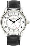 Zeppelin Count Herren Uhr analog Quarzwerk mit Leder Armband 7642-1