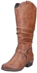 Rieker Damen 93670 Hochschaft Stiefel
