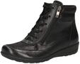 CAPRICE Comfort Damen Sneaker hoch mit F&uuml;tterung mit Rei&szlig;verschluss Bequem, Schwarz