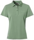 VAUDE Women's Essential Polo Shirt, Damen Poloshirt, Willow Green, 36