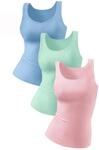 PETITE FLEUR Hemd, Petite Fleur (3 Stck.) bunt, Gr&ouml;&szlig;e 40