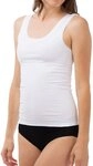 Sch&ouml;ller Damen Achseltop 3er Pack - 51220-41-580 - Gr&ouml;&szlig;e 40 - Farbe Wei&szlig;