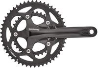 Shimano Road FC-RS400 Kurbelgarnitur 2x10-fach 50-34 Z. Schwarz Kurbelarml&auml;nge 170