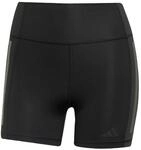 adidas Women's Optim&eacute; 3-Stripes 1/4 Short Leggings