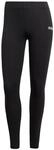adidas Damen Essentials Linear Cotton Leggings Tights, Black/White, M