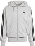 adidas Herren Essential Three Stripes French Terry Fullzip Hoodie Sweatshirt, Medium