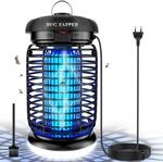 WUEAOA Insektenvernichter elektrisch 4200V 15W UV-M&uuml;ckenlampe mit LED-Licht 