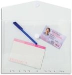 Exacompta 57381E 5er Pack Rei&szlig;verschlussh&uuml;llen DIN A4 aus starkem Kunststoff...