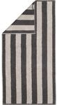 Caw&ouml; Handt&uuml;cher Pure Stripes 6502 Basalt - 77