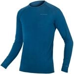 Endura BaaBaa Blend L/S Baselayer &ndash; technische Unterw&auml;sche f&uuml;r Herren, blau