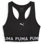Puma Damen 4keeps Elastic Bra Sport-BHS, Puma Black, S EU