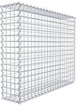 GABIONA | Gabione 100 x 80 x 20 cm | Gabionenkorb mit Maschenweite 5x5 cm |...