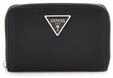 GUESS Laurel SLG Medium Zip Around Wallet Black