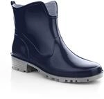 LEMIGO Damen Gummistiefeletten Kurze Gummistiefel Kn&ouml;chel Regenstiefel Elke 36-42 EU
