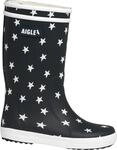 Aigle Unisex Kinder Lolly Pop Play2 Gummistiefel, Mehrfarbig Navy Star, 33 EU
