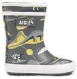 Aigle Unisex Baby FLAC PLAY2 Gummistiefel, Dino, 23 EU